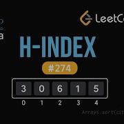 LeetCode 274 H Index Java Solution Sorting Counting
