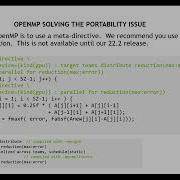 9 Introduction To OpenMP Offload