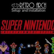 RetroARCH SNES Core Setup Thumbnails BIOS In Description
