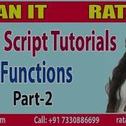 JavaScript Tutorial Functions Part 2 By Binesha