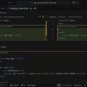 Fix Git Merge Conflicts Real Example In VSCODE