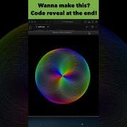 Color Changing Spirograph Magic Python Colors Codingmagic Trendingshorts Shorts