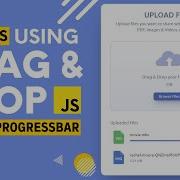 Upload Multiple Files Using Drag And Drop HTML CSS Javascript Ajax Multiple Files Upload
