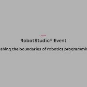 ABB RobotStudio Cloud Launch Event