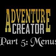 Unity Adventure Creator 2D Tutorial 5 Menus
