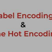 Label Encoding And One Hot Encoding In Machine Learning