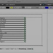 FileMaker Tutorial 063 Tab Control Pt 1