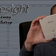 Настройка шлюза и датчика Milesight