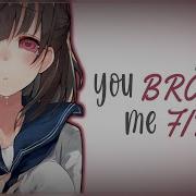 Nightcore You Broke Me First Tate McRae Lyrics