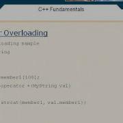 07 C Templates 45 Operator Overloading