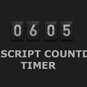 JAVASCRIPT COUNTDOWN TIMER