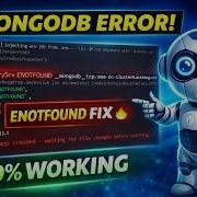 Fix MongoDB ENOTFOUND Error QuerySrv Error Solution In Node Js MERN Stack