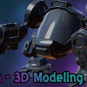 Mech 3D Modeling Maya Tutorial Hard Surface