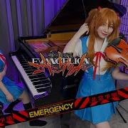 Neon Genesis Evangelion A Cruel Angel S Thesis When Rei And Asuka Playing The Piano Violin