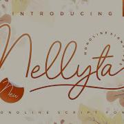 Nellyta Minimalist And Monoline Font