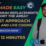 2366 Minimum Replacements To Sort The Array Leetcode Hard DSA Buddy Easiest Explanation