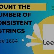 1684 Count The Number Of Consistent Strings In JAVA LeetCode Problem Leetcode