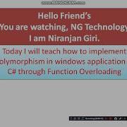 Part 1 Polymorphism Use Windows Application