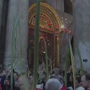 Christians In Jerusalem Mark Palm Sunday