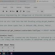 Feature Engineering Categorical Variables Python