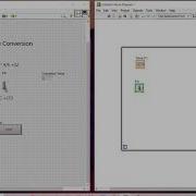 LabVIEW Tutorial 4 Simple Temp Conversion Arabic