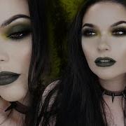 DARK GREEN Goth Grunge Makeup Tutorial