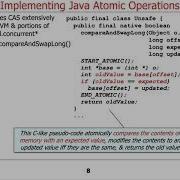 Implementing Java Atomic Operations