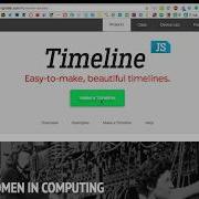 Как создавать временные шкалы с помощью Timeline JS и Google Таблиц