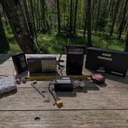 SANYO RP5065D и XHDATA D 219 Лесной сравнительный тест на средних волнах