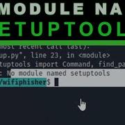 No Module Named Setuptools On Kali Linux
