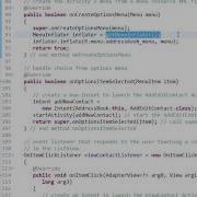 Lesson10 13 Overriding Activity Methods OnCreateOptionsMenu And