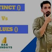 DISTINCT Vs VALUES DAX Functions In Power BI BI Consulting Pro DAX Sundays DAX Tutorial 4K