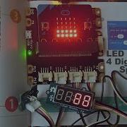 Micro Bit Light Level Meter With 4 Digit Numeric Lux Readout Display Bar Graph And Bleeping Sound