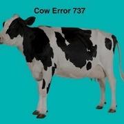 Cow Error 737