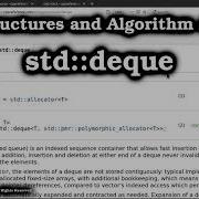 The Std Deque Template