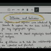 Network Security And Cryptography Confusion And Diffusion