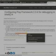 Debugging Play2 In IntelliJ