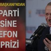 Cumhurbaşkanı Erdoğan Dan Canlı Yayında AK Parti üyelerine Sürpriz Telefon