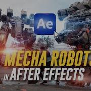 Robots Fight In Los Angeles After Effects SCI FI Tutorial