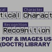 Optical Character Recognition On PDFs Images Using Document Text Recognition DocTR