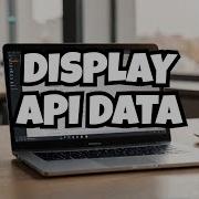 GET Data From API Display In HTML With JavaScript Fetch API