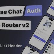 Build A React Native App With Firebase Auth Chat 5 Chat List Header