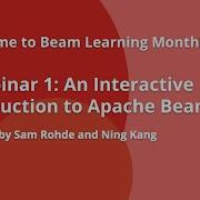 Big Data Analytics An Interactive Introduction To Apache Beam