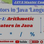 19 1 Arithmetic Operators In Java In Hindi With Example Operators In Java Language