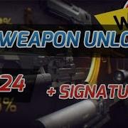 Contract Wars All Weapon Unlock Signatures