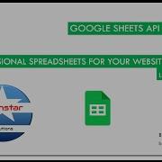 2021 Update Google Sheets API Read And Write Data