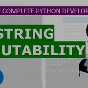 18 String Immutable In Python Python Tutorial Developer Series A Z