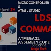 LDS Command In Atmega32 Using ATMEL STUDIO 7 Assembly Tutorial Part 24