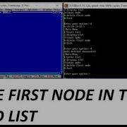 DELETE FIRST NODE IN THE LINKED LIST USING C LANGUAGE WITH SOURCE CODE