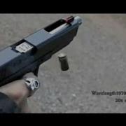 Glock 34 Pistol Filmed In Slow Motion 600 Frames Sec